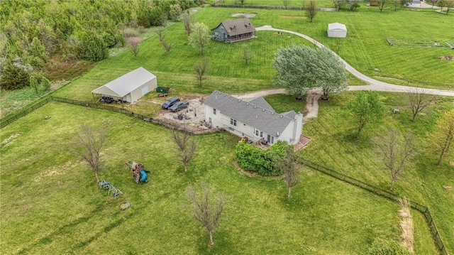 12448 NW Blackwood Dr, Adrian, MO 64720 - aerial view with a rural view