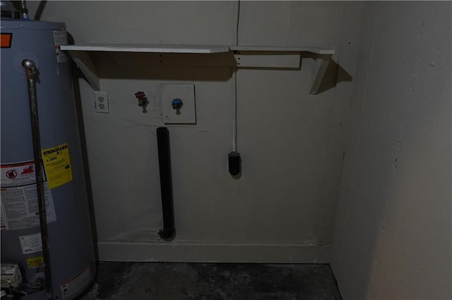 utilities with gas water heater