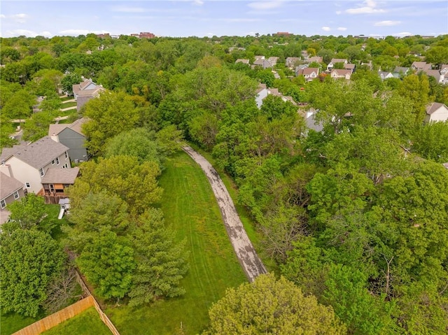 birds eye view of property featuring a residential view
