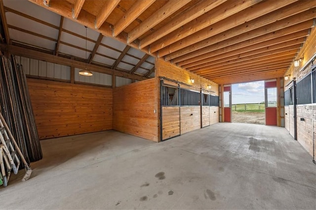 view of stable