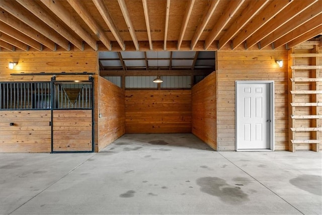 view of stable