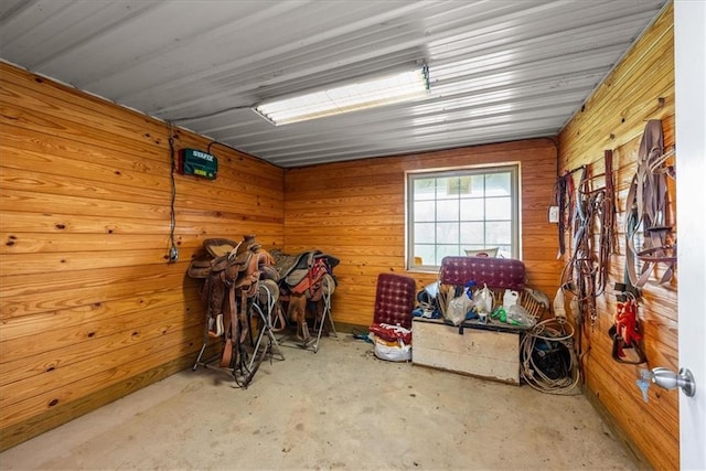 view of stable