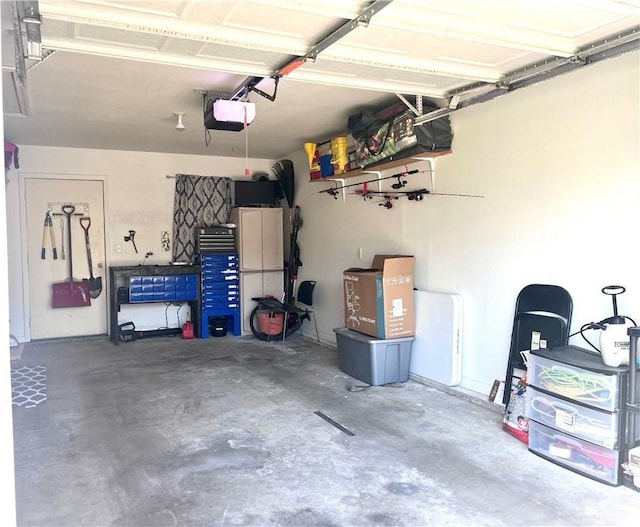 428 W Sycamore St, Nevada, MO 64772 - garage with a garage door opener
