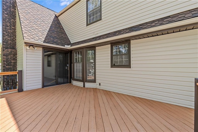 view of deck