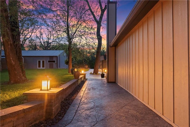 11155 Hubbard Rd, Kansas City, KS 66109 - view of patio / terrace featuring an outdoor structure