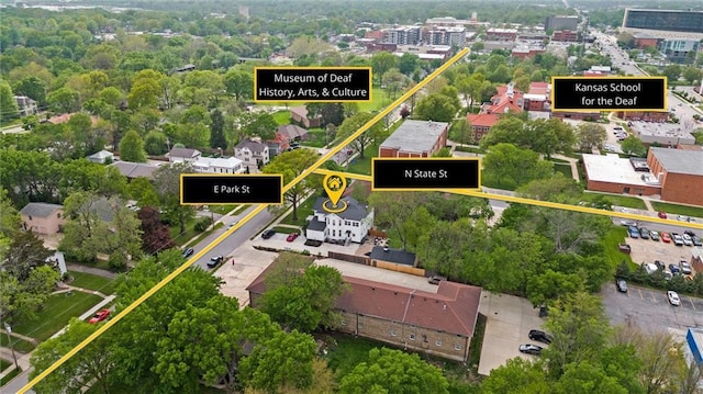 510 E Park St, Olathe, KS 66061 - view of property location featuring property boundaries highlighted