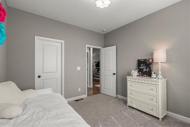 21410 W 189th Ter, Spring Hill, KS 66083 - bedroom featuring baseboards and light carpet