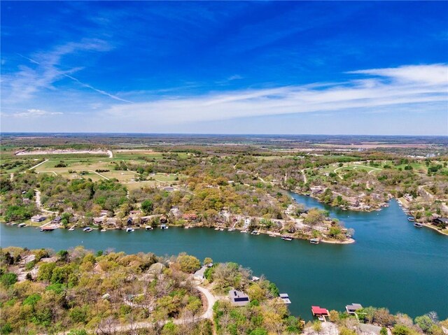 521 W Sugar Lake Dr, Mound City, KS 66056 - aerial view of a large body of water