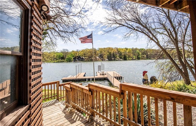 521 W Sugar Lake Dr, Mound City, KS 66056 - dock with a water view