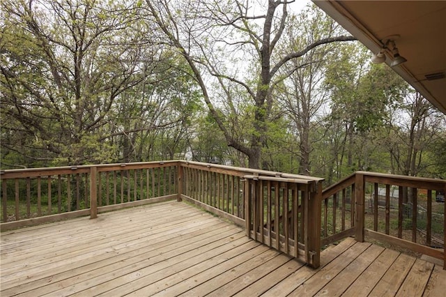 view of deck