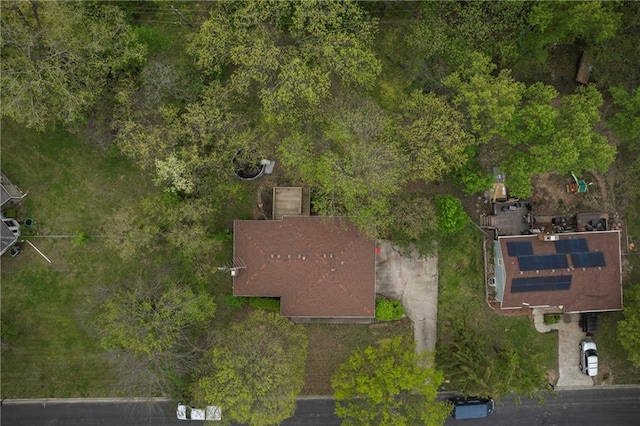 drone / aerial view