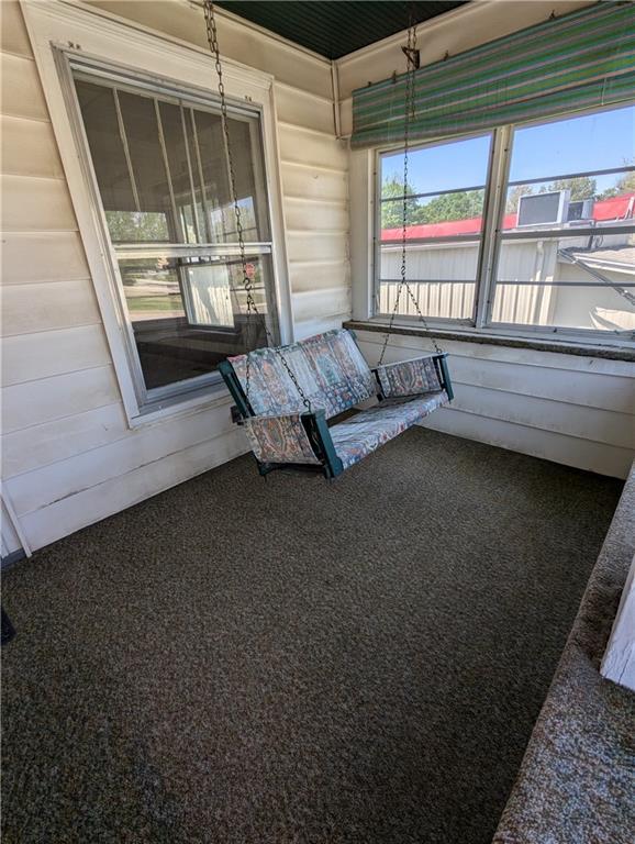 115 E 15th St, Horton, KS 66439 - view of unfurnished sunroom