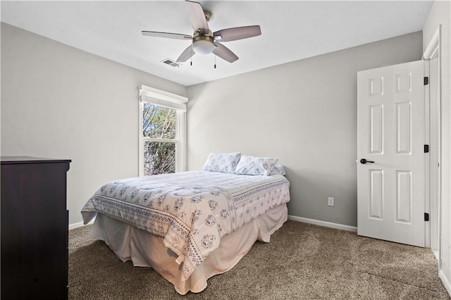 5510 W 153rd Ter, Overland Park, KS 66223 - carpeted bedroom featuring baseboards and ceiling fan