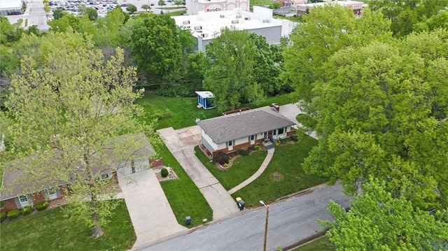aerial view