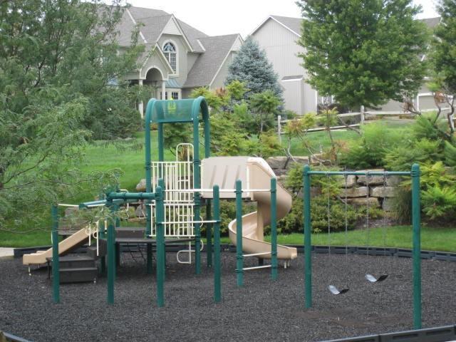 view of community jungle gym