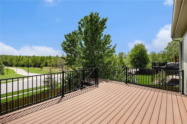 view of deck