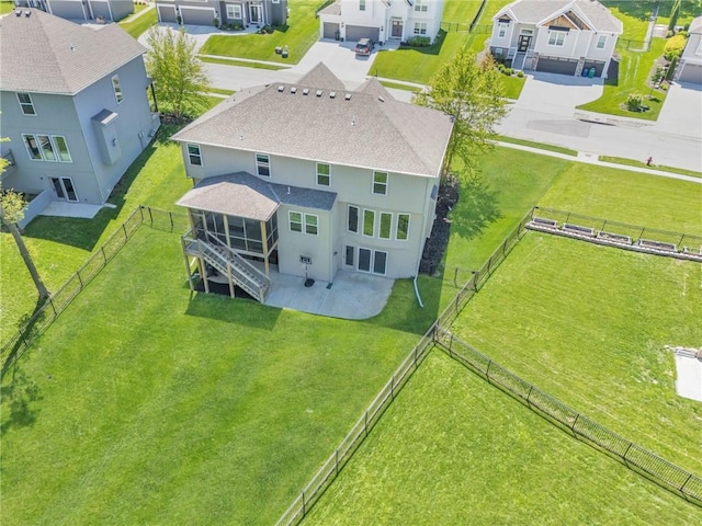 12765 N Imperial Dr, Platte City, MO 64079 - aerial perspective of suburban area