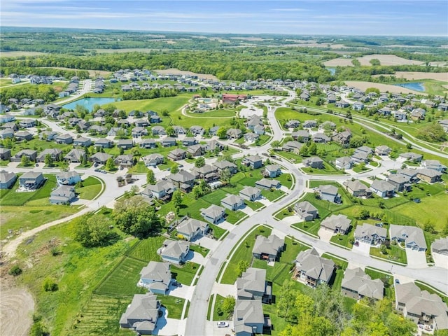 12765 N Imperial Dr, Platte City, MO 64079 - aerial view of property's location featuring a nearby body of water and nearby suburban area