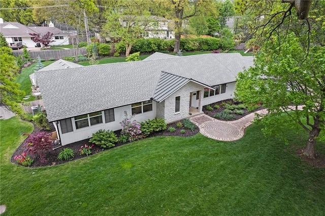 9818 Overbrook Ct, Leawood, KS 66206 - drone / aerial view