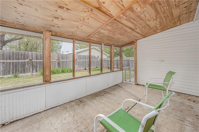 306 S 5th St, Neodesha, KS 66757 - view of unfurnished sunroom