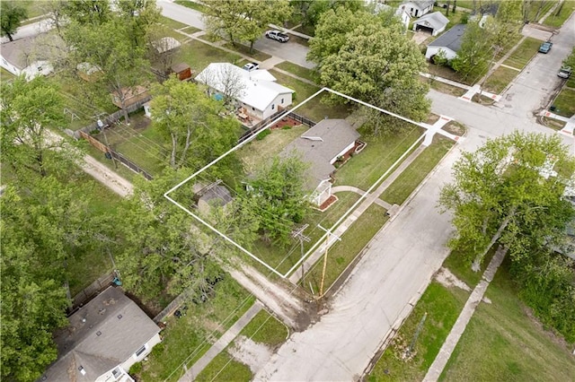 306 S 5th St, Neodesha, KS 66757 - birds eye view of property