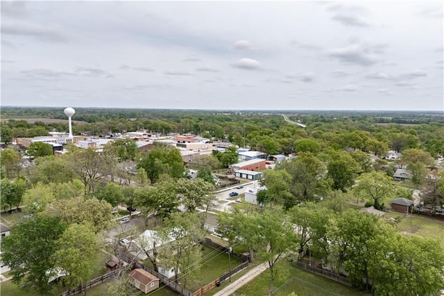 306 S 5th St, Neodesha, KS 66757 - drone / aerial view featuring a forest view