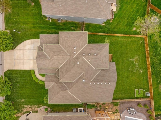 drone / aerial view