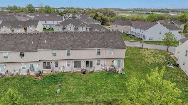 birds eye view of property featuring a residential view