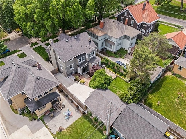 12 E 57th St, Kansas City, MO 64113 - aerial perspective of suburban area
