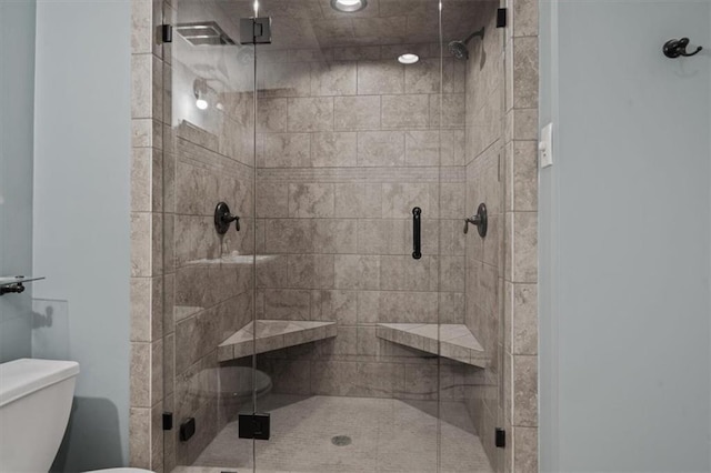 12 E 57th St, Kansas City, MO 64113 - full bath with toilet and a shower stall
