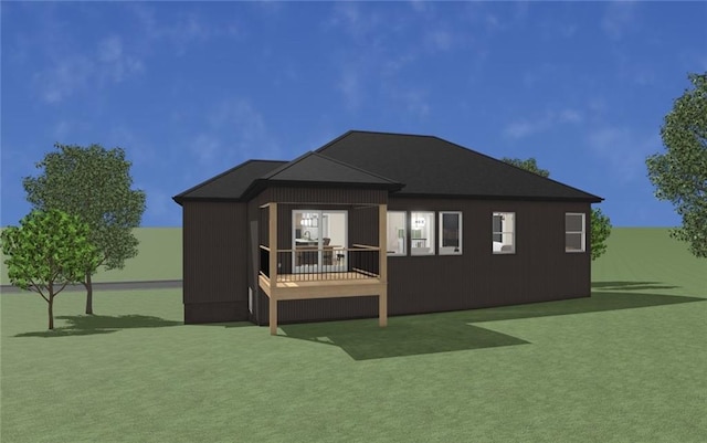 18180 NW 127th St, Platte City, MO 64079 - view of rear view of house