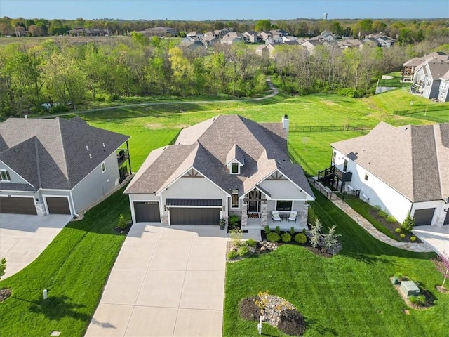 325 Ambersham Dr, Lees Summit, MO 64081 - aerial view of residential area