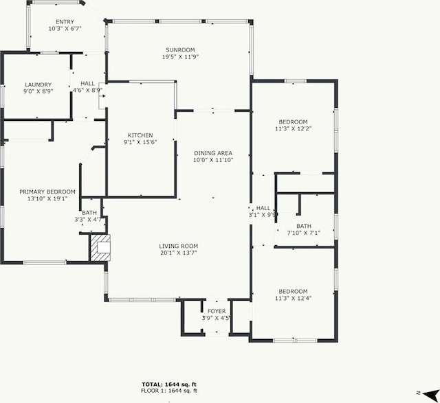 floor plan / room layout