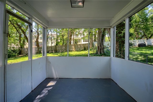 7636 Windsor St, Prairie Village, KS 66208 - view of unfurnished sunroom