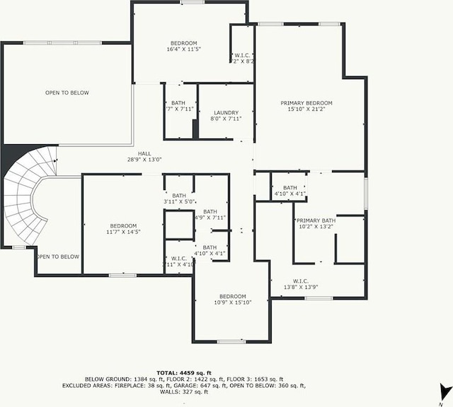 25203 W 97th Ter, Lenexa, KS 66227 - property floor plan