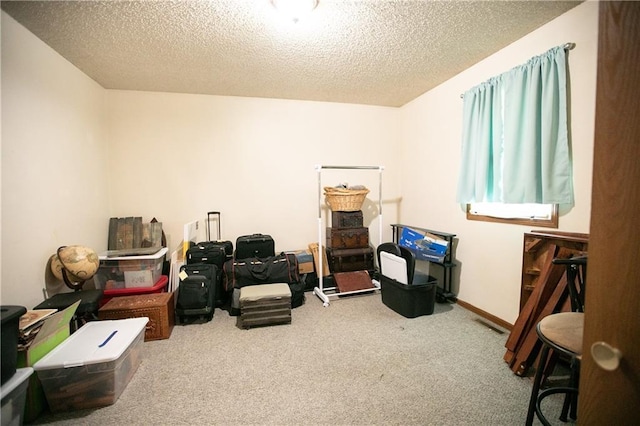 view of storage area