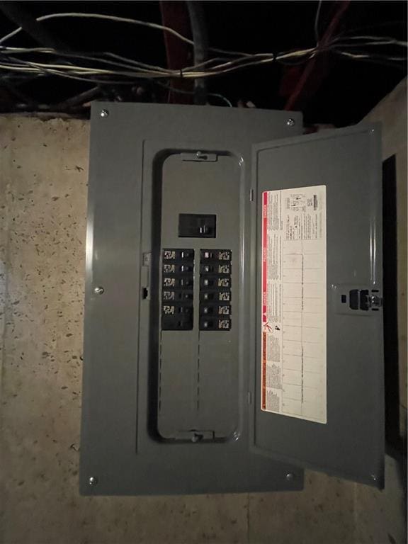 utilities with electric panel