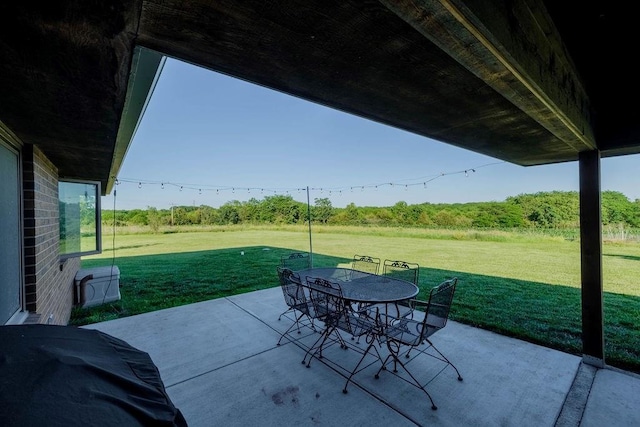 205 N 1700th Rd, Lecompton, KS 66050 - view of patio / terrace featuring outdoor dining space
