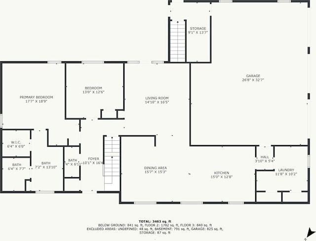 205 N 1700th Rd, Lecompton, KS 66050 - floor plan / room layout