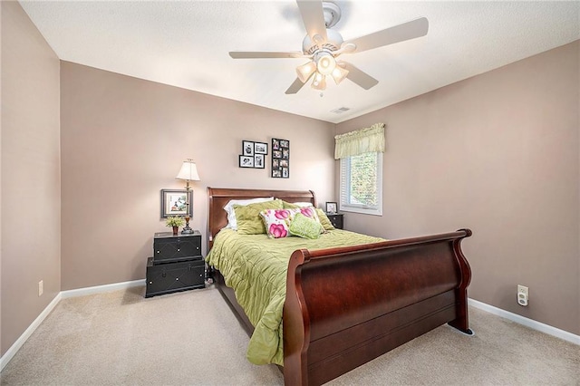 5484 NE Northgate Xing, Lees Summit, MO 64064 - bedroom featuring carpet flooring, baseboards, and ceiling fan