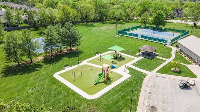 5484 NE Northgate Xing, Lees Summit, MO 64064 - bird's eye view of a recreational park