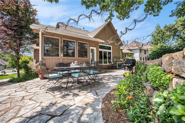 5484 NE Northgate Xing, Lees Summit, MO 64064 - view of patio / terrace featuring a grill