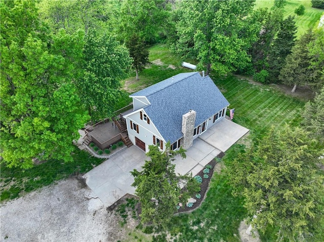 5700 N 123rd St, Kansas City, KS 66109 - aerial view of property and surrounding area