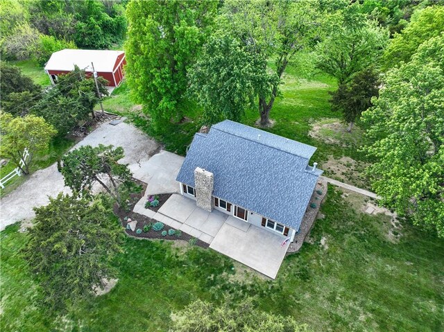 5700 N 123rd St, Kansas City, KS 66109 - aerial view of property and surrounding area