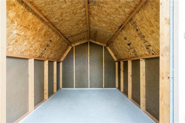 view of storage