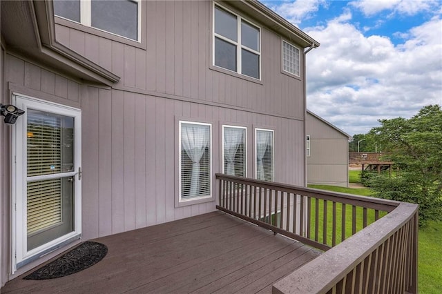812 SW Stablewood Cir, Lees Summit, MO 64081 - wooden deck with a lawn
