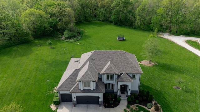 13017 Kelli Dr, Kearney, MO 64060 - aerial view of property and surrounding area featuring a forest
