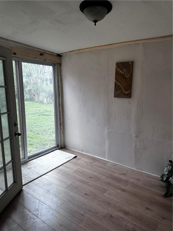 300 W Sea Ave, Independence, MO 64050 - spare room featuring wood finished floors