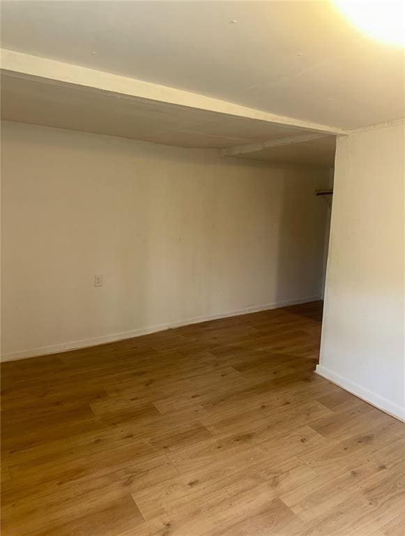 300 W Sea Ave, Independence, MO 64050 - empty room featuring light wood-type flooring and baseboards
