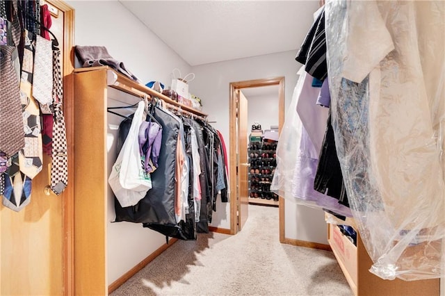 8346 Oakview Cir, Lenexa, KS 66215 - spacious closet with carpet flooring
